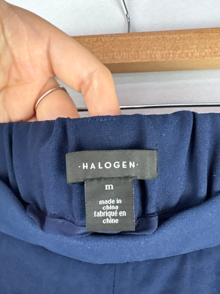 Women’s Halogen Medium Navy Blue Dress Pants