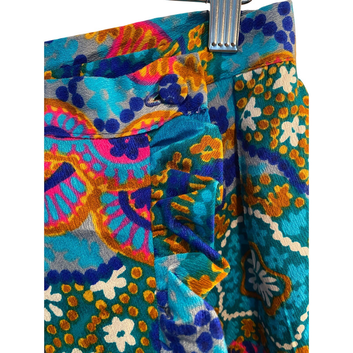Rare Vintage 1960's Alice of California Women's Wrap Maxi Skirt