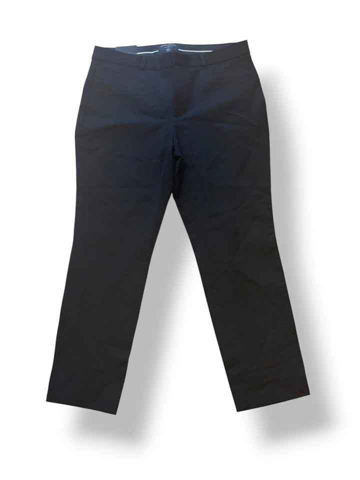 Banana Republic Sloan Curvy Fit Black Ankle Pants Size 12 NWT Work Business Casual