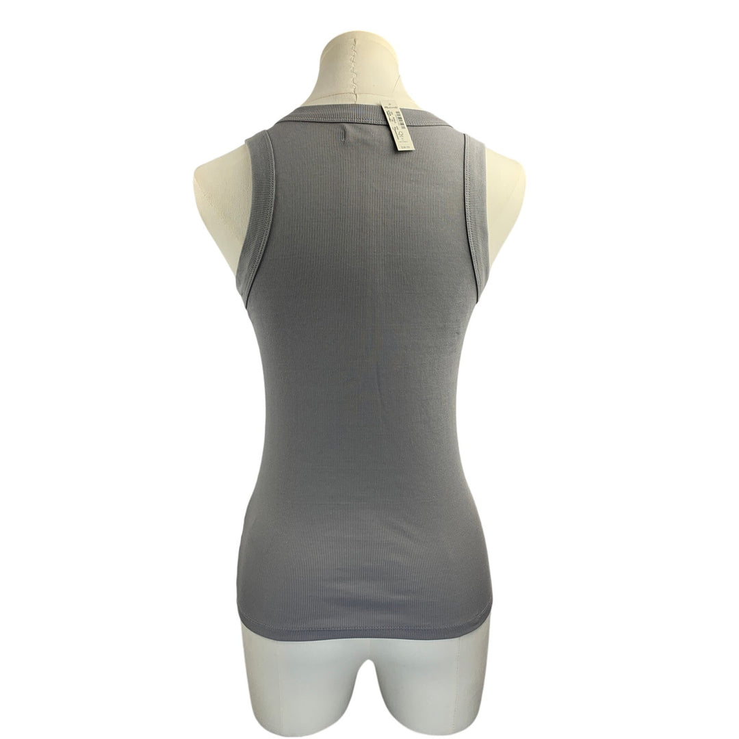 Women's Madewell Gray Soft Stretchy Tank Top - Size XXS