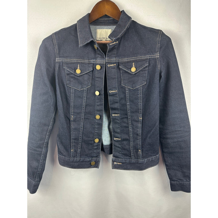 Women’s Vintage Calvin Klein Jean Jacket Size XS