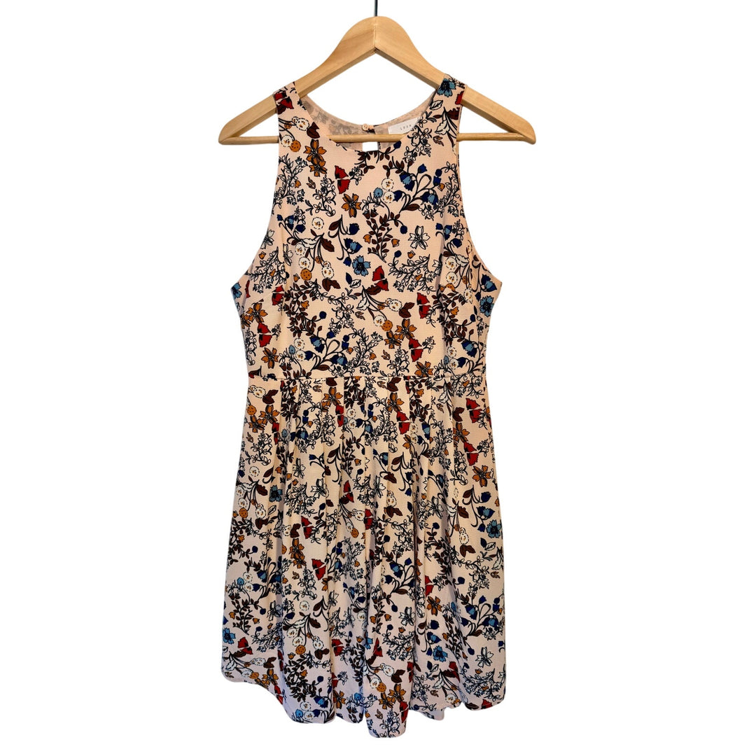 Pink Floral Dress by Lush Ladies Size M