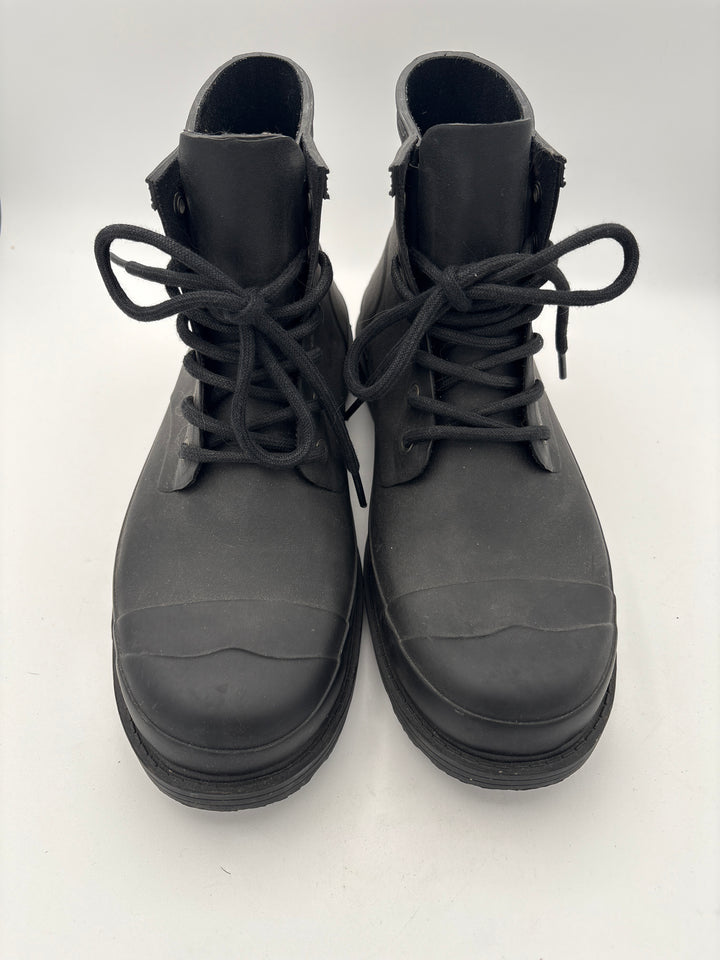 Women’s Hunter Size 10.5 Black Waterproof Ankle Boots