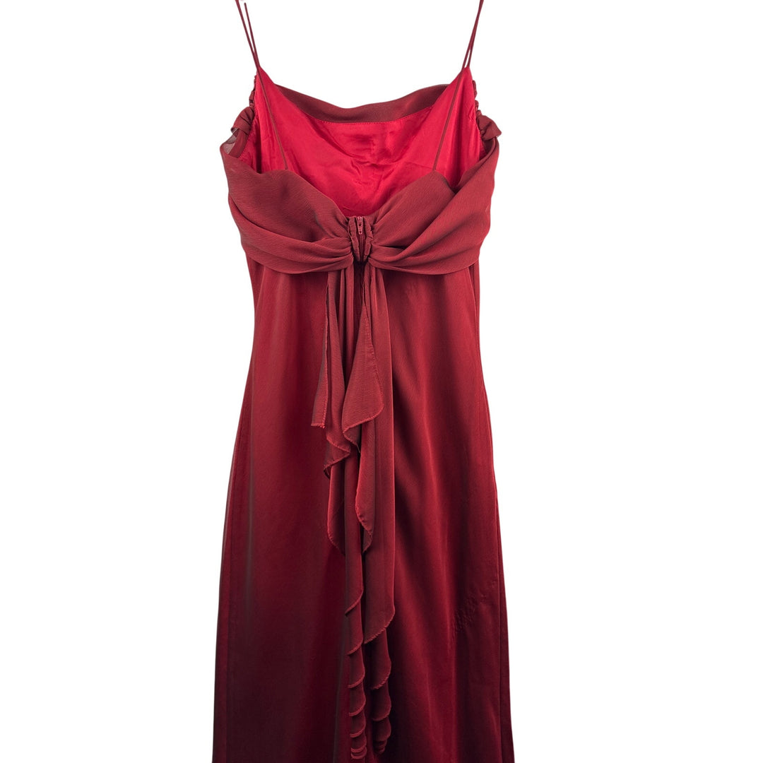 Women’s KiKi XL Ruby Red Sleeveless Evening Gown