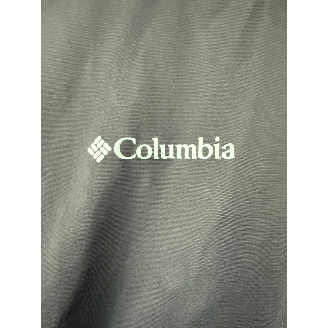 Women’s Columbia Black Windbreaker w/ Hood Size 3X