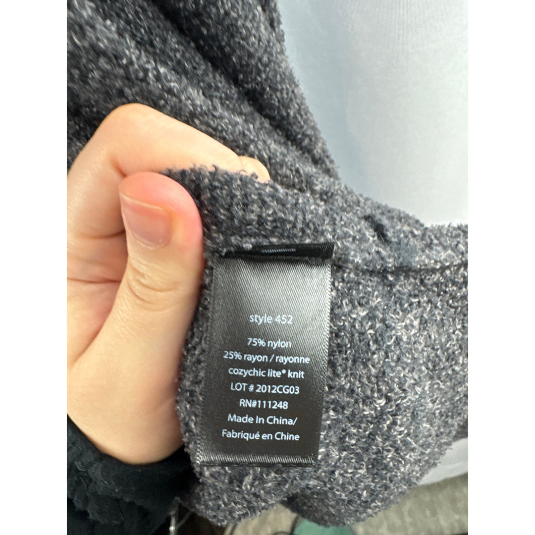 Women’s Barefoot Dreams XL Dark Gray Plush Cardigan