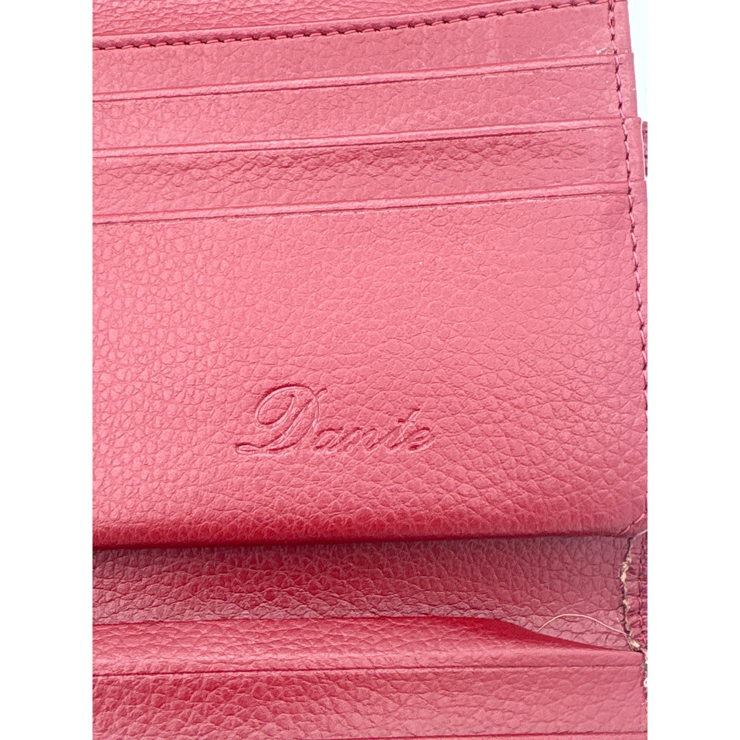 Women’s Dante Cherry Red Leather Snap Wallet