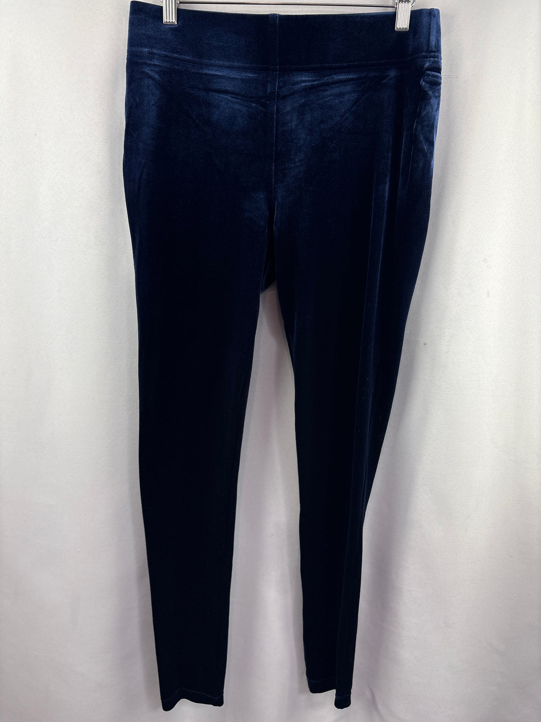Women’s Loft Medium Sapphire Blue Velvet Leggings