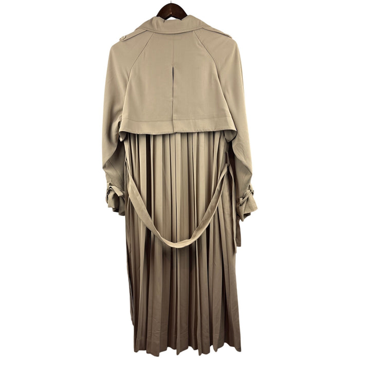 Women’s Mulla Medium Tan Overcoat w/ Detachable Belt