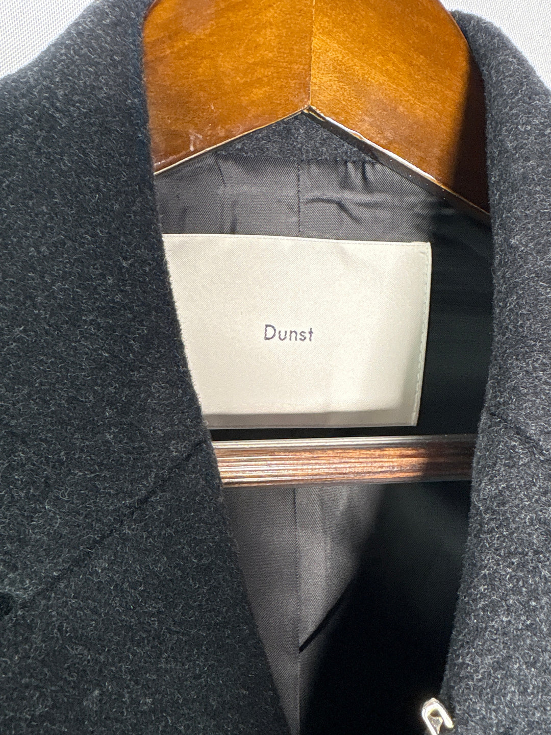 Unisex Dunst Small Black Layered Wool Blazer