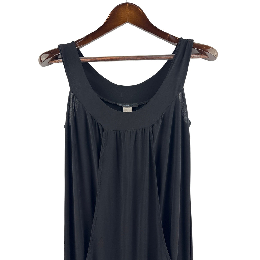 Women’s American City Wear Large Black Mini Bodycon Dress
