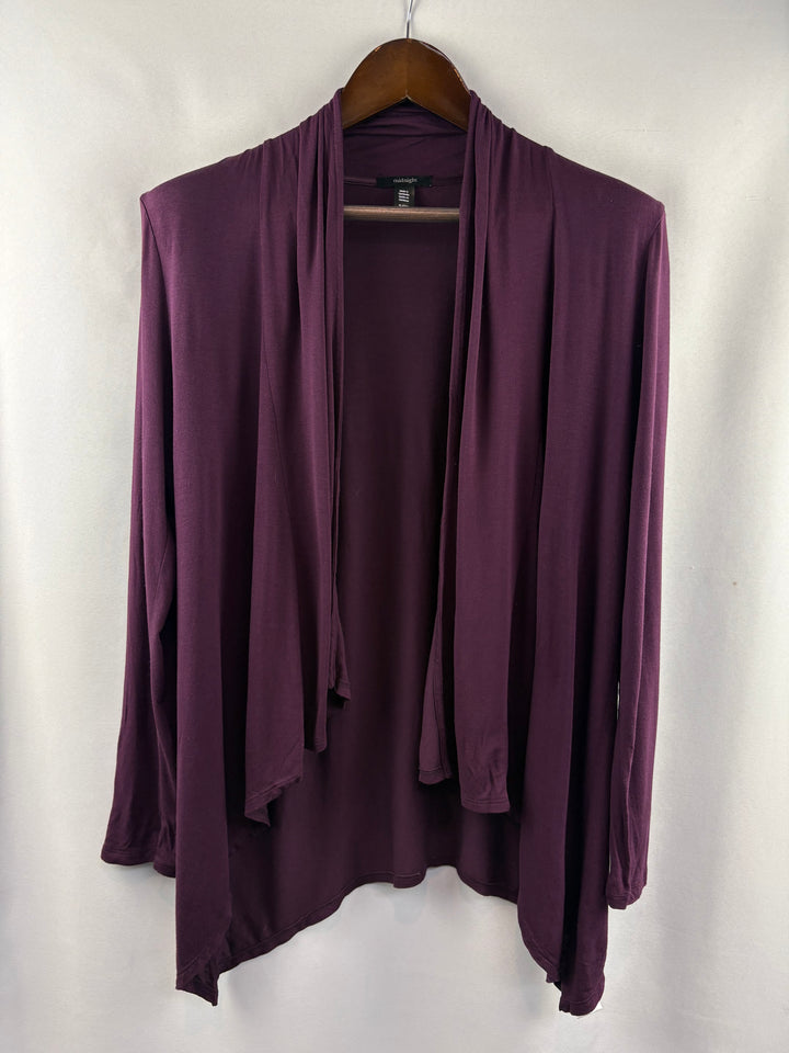 Women’s Midnight Small Plum Purple Sweater & Lounge Pants