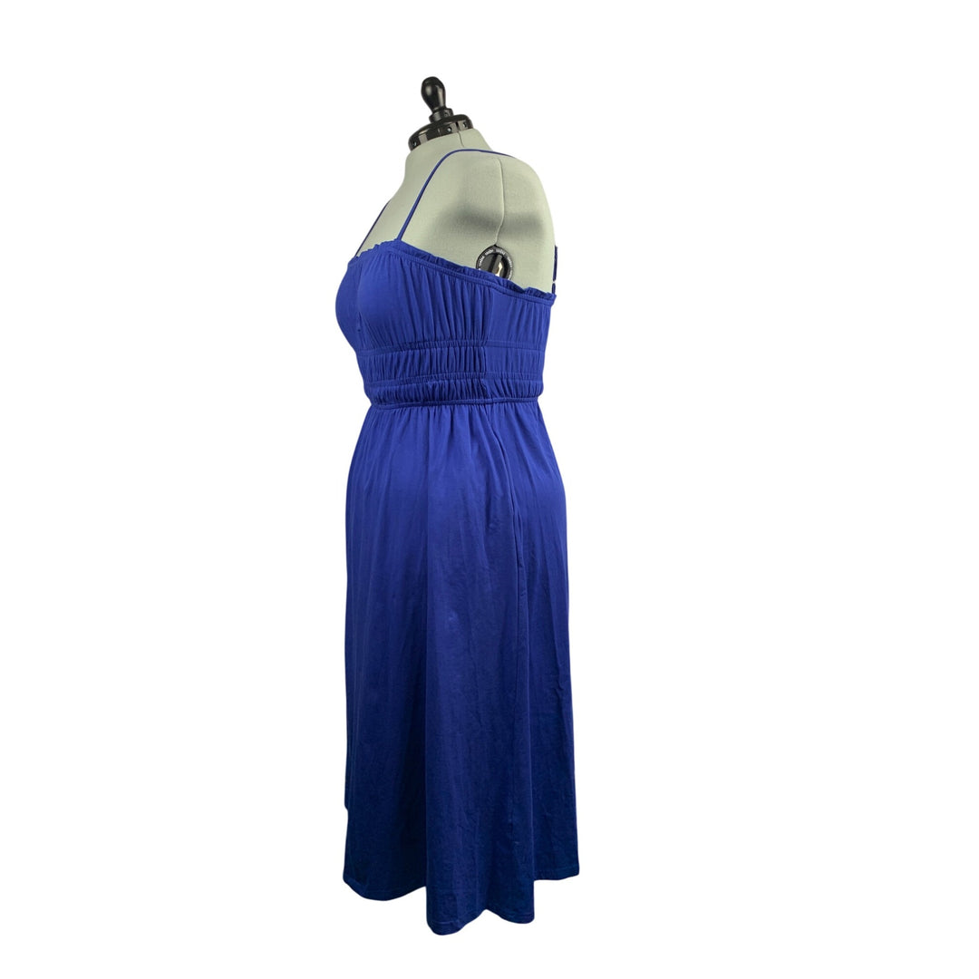 Dokotoo Womens Blue Maxi Dress XL 95% Cotton 5% Elastane