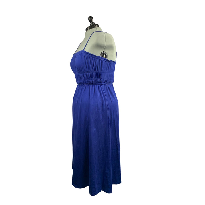 Dokotoo Womens Blue Maxi Dress XL 95% Cotton 5% Elastane