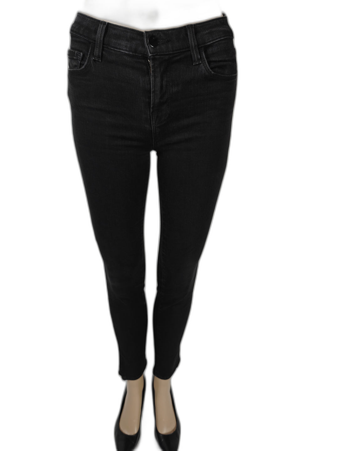 Women J Brand Skinny Jeans Black Size 25