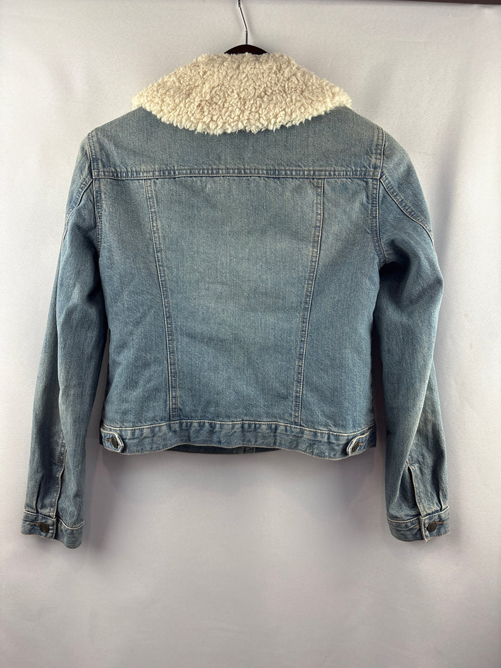 Women’s Ann Taylor Loft XS Light Blue Jean Jacket