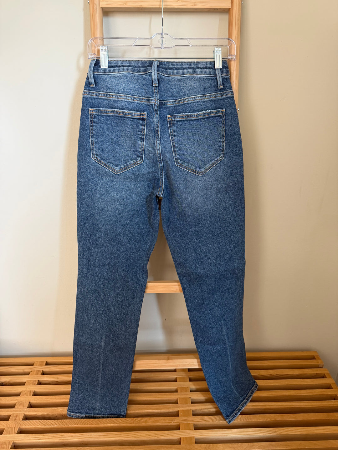 Driftwood Stella High Rise Straight Leg Jeans NWT Size 24