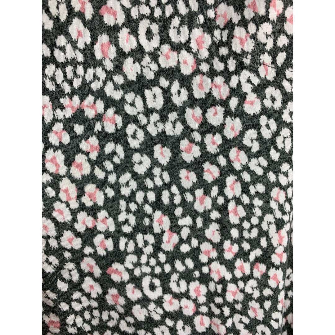 Cuddl Duds Womens S Lounge Pants Gray Pink Floral Print