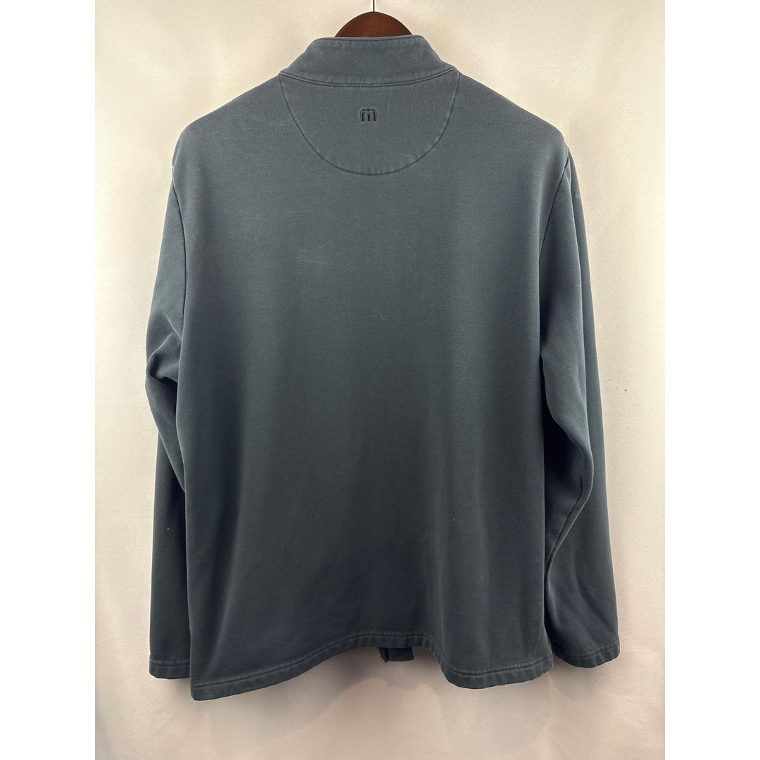 Men’s Travis Mathew XL Dark Grey Zip-Up Jacket