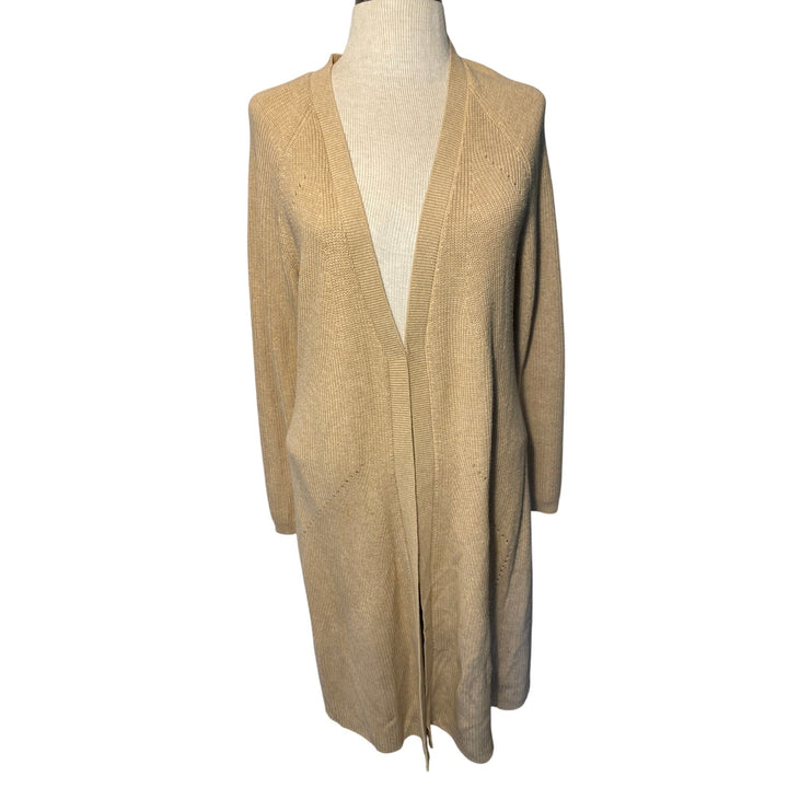 Cabi Long Sweater Coat Women's Size M