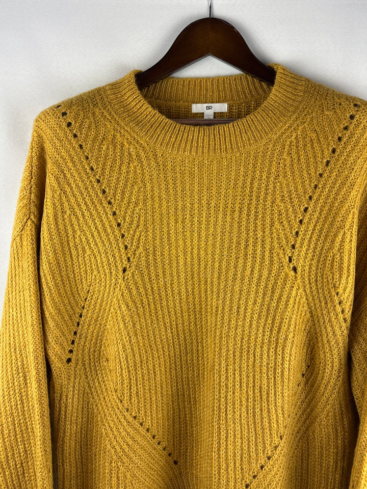 Women’s BP. Large Mustard Yellow Crewneck Sweater