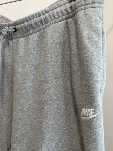 Nike Classic Gray Cotton Blend Drawstring Jogger Sweatpants XL