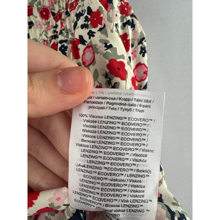 Women’s Vero Moda Large Cream Floral Flowy Mini Skirt
