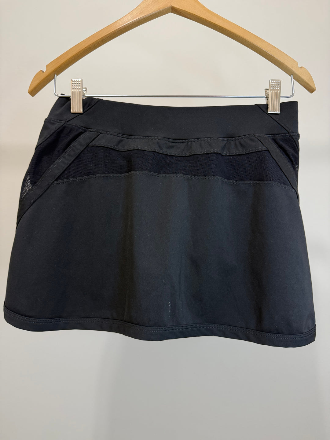 Asics Black Athletic Skort With Built In Shorts For Tennis Golf And Running