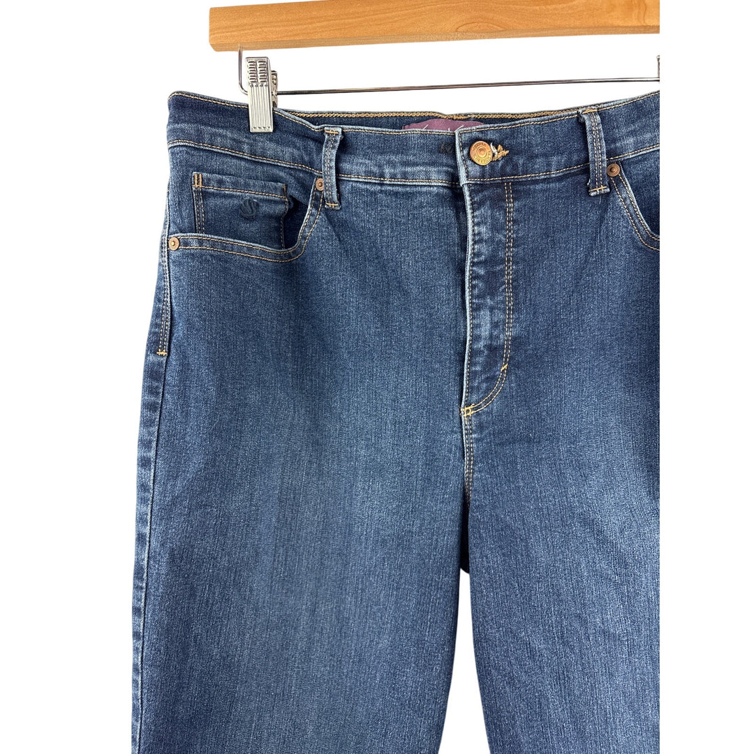 Women’s Gloria Vanderbilt Size 14 Dark Blue Jeans