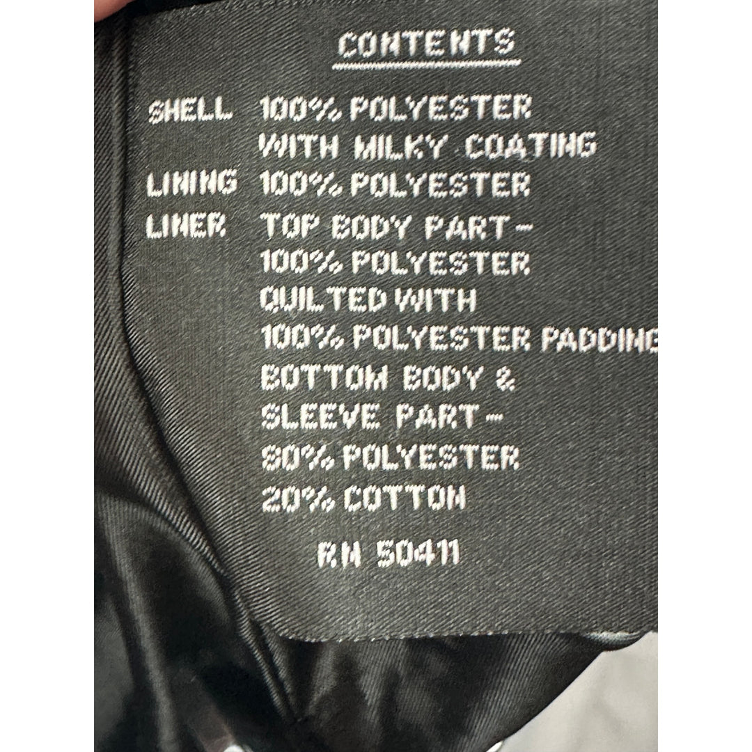 Women’s Fleet Street Black Trench coat w/removable liner Size 6P
