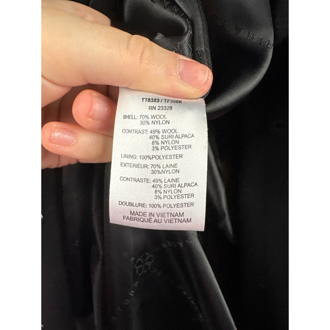 Women’s Trina Turk Size 8 Black Peacoat