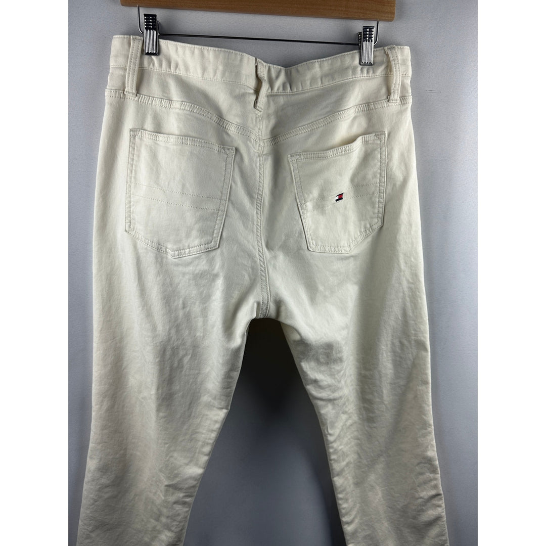 Men’s Cream Tommy Hilfiger Straight Jeans 34/30