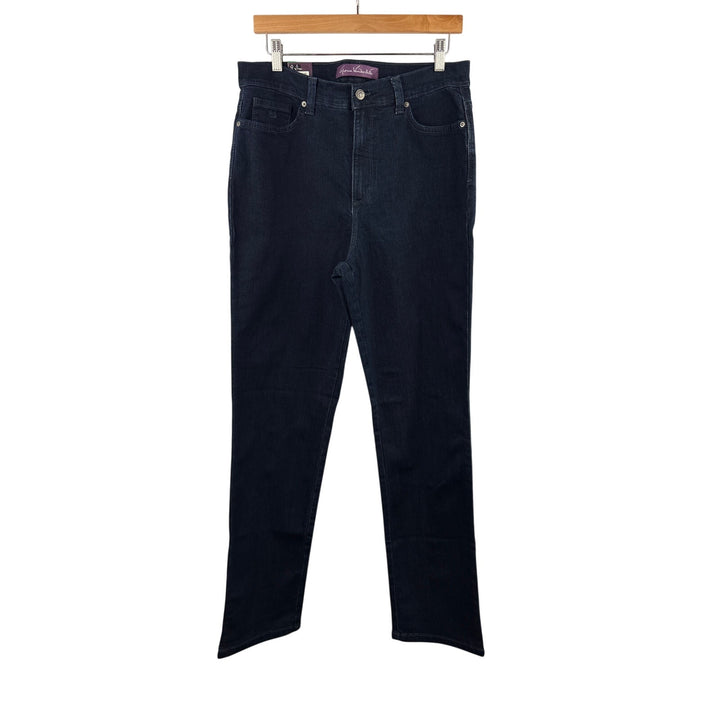 Women’s Gloria Vanderbilt Size 12 Dark Blue Tapered Leg Jeans