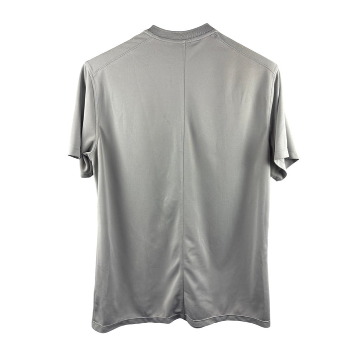 Men’s Nike Medium Gray 3/4 Button Dri-Fit Shirt