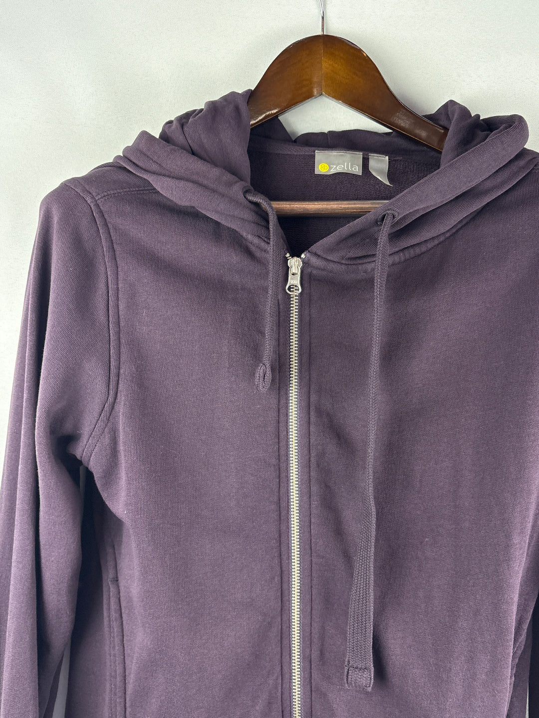 Women’s Zella Small Plum Purple Zip-Up Hoodie