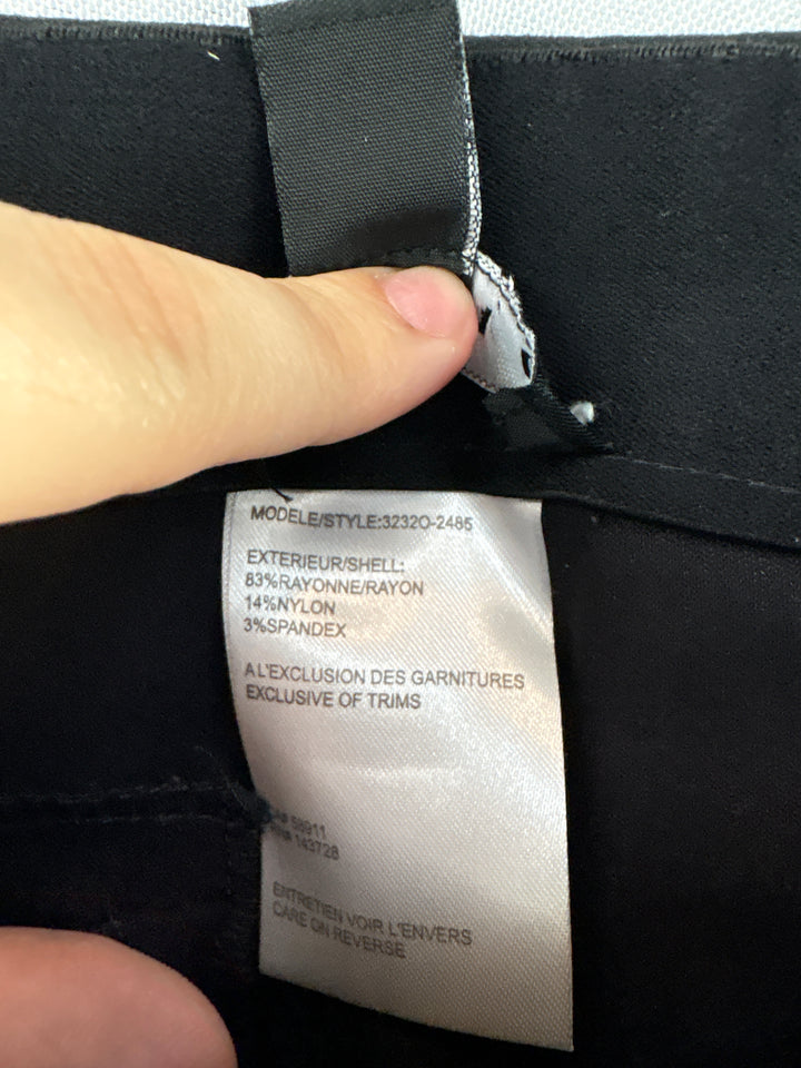 Women’s Tribal Size 2 Black Dressy Pants