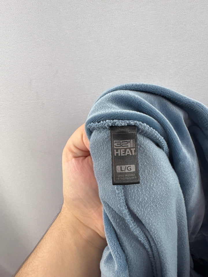 Women’s 32° Heat Large Cool Blue Velour Leggings