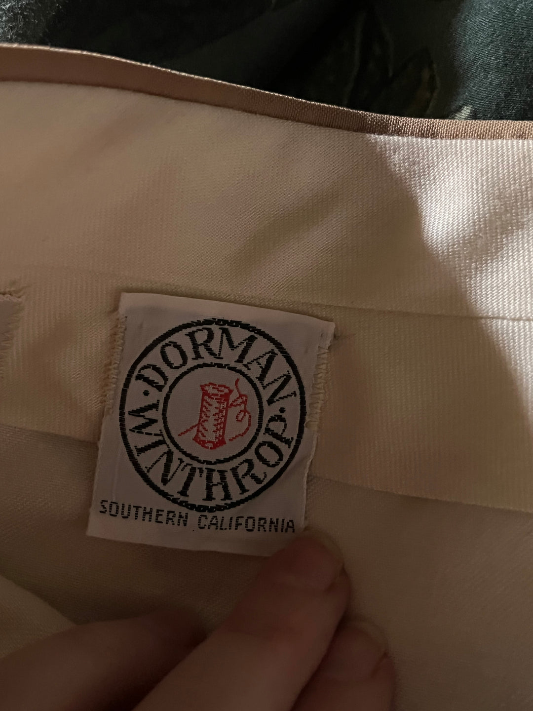 Men's Barry Bricken Pleated Dress Pants Khaki Size Large