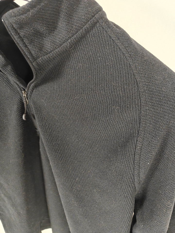 Mens Nordstrom Mens Shop Quarter Zip Pullover Black Large