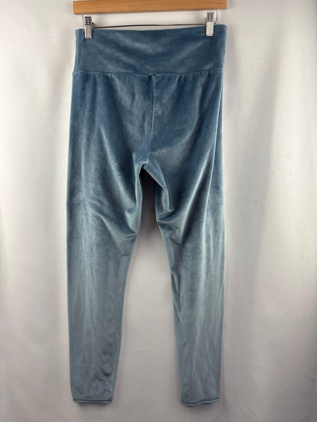 Women’s 32° Heat Large Cool Blue Velour Leggings