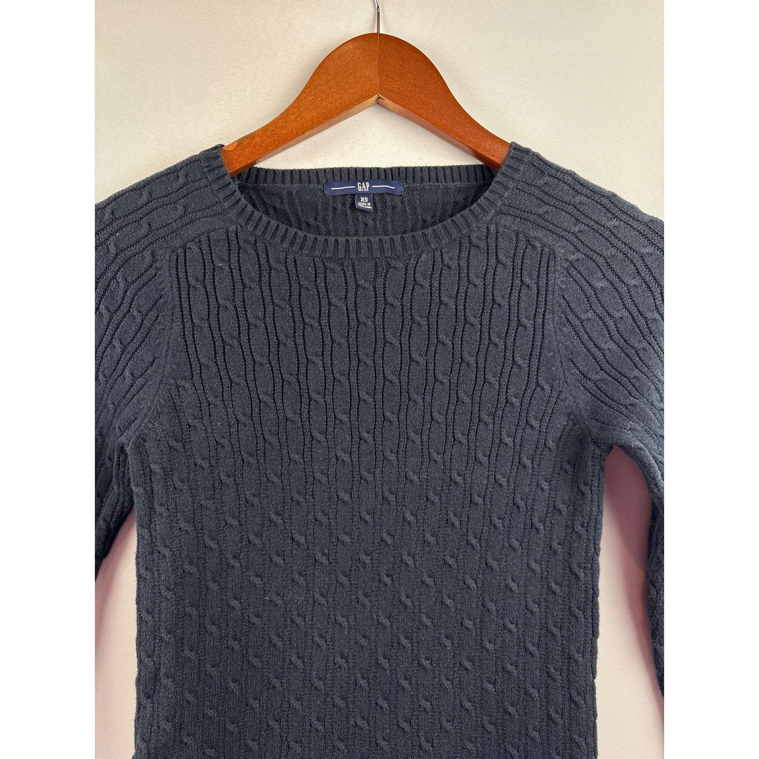 Gap Womens Cable Knit Pullover Sweater XS