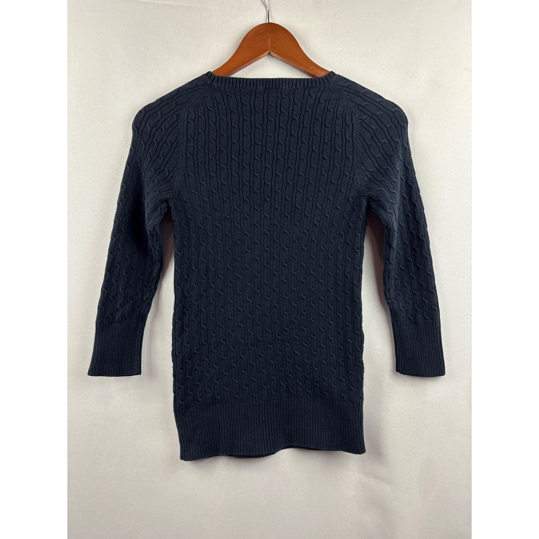 Gap Womens Cable Knit Pullover Sweater XS