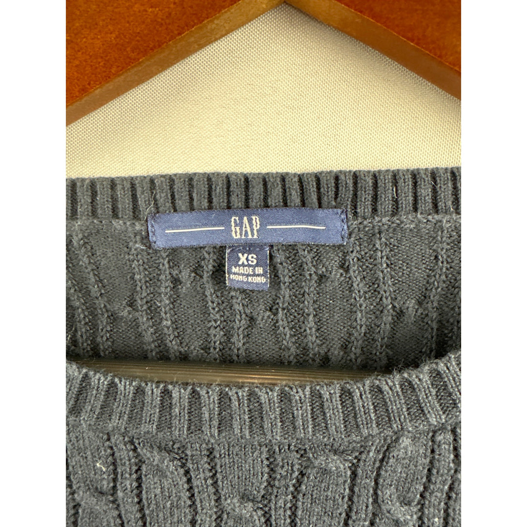 Gap Womens Cable Knit Pullover Sweater XS
