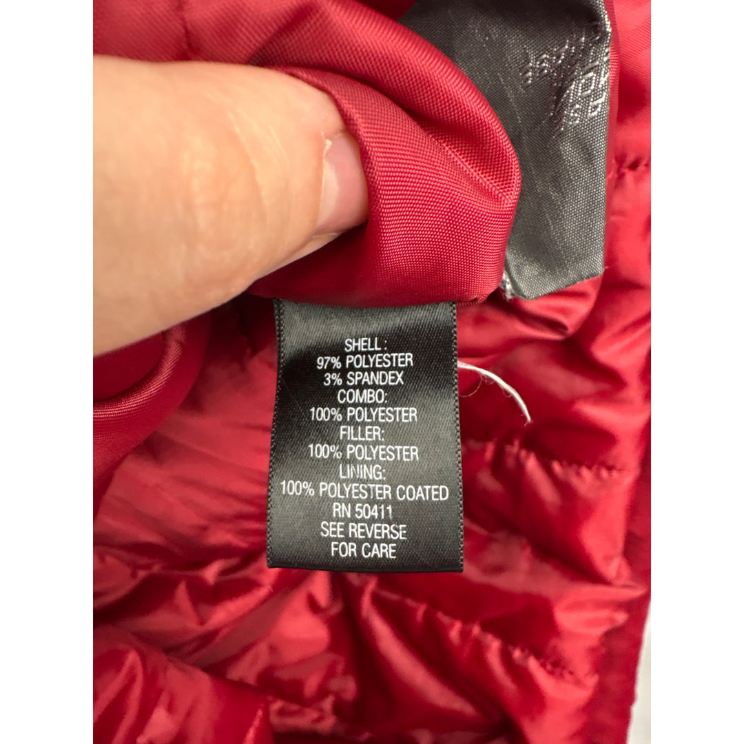Women’s Croft & Barrow Size 1X Red Faux Suede Heavyweight Coat