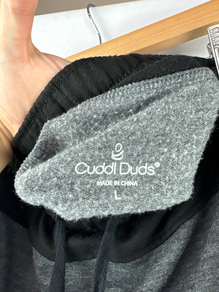 Women’s Cuddl Duds Large Dark Gray Joggers