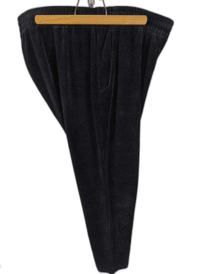 Men’s Fila Velour Pants Black XL