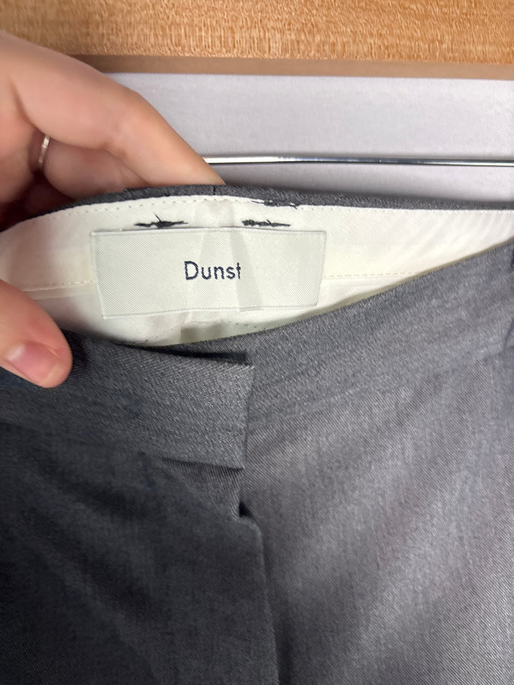 Womens Dunst Small Charcoal Gray Pleated Pants Lightweight Four Pocket