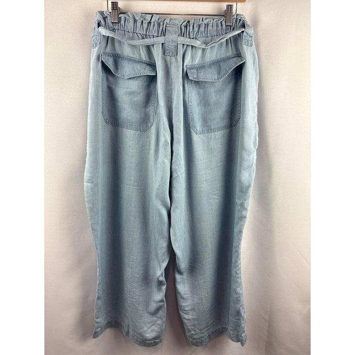 Women’s Zac & Rachel XL Light Blue Faux Jean Lounge Pants