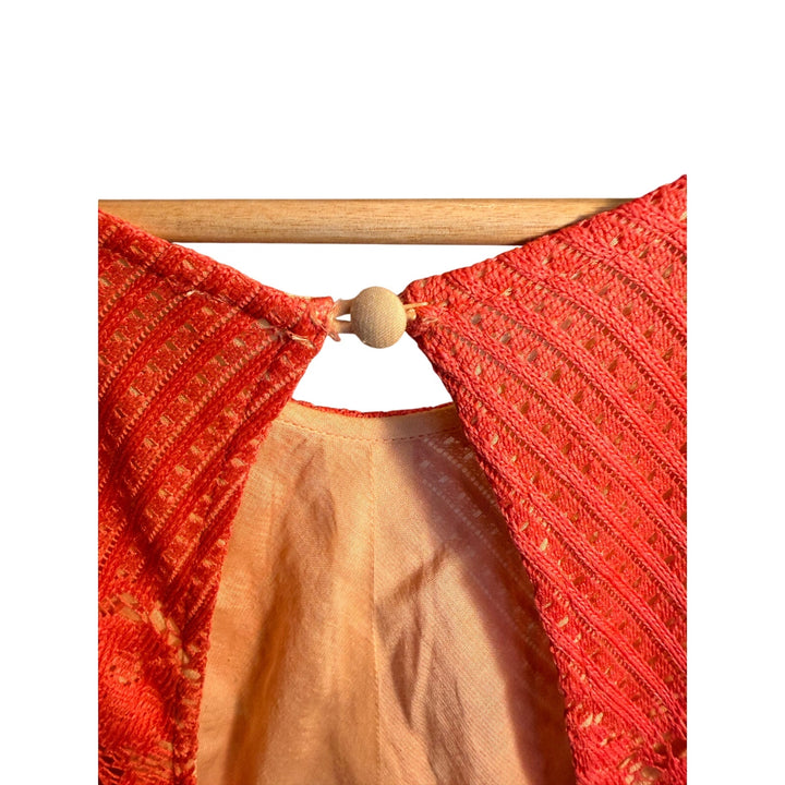 Free People Coral Pink Dress Size 6