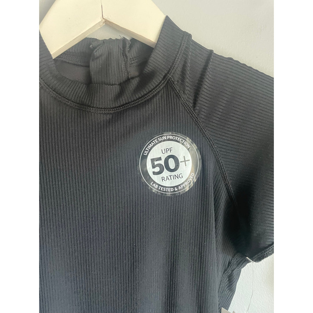 Rip Curl G Bomb Wet Suit Black Mock Neck NWT UPF 50+ Performance Fit Swim LA 6